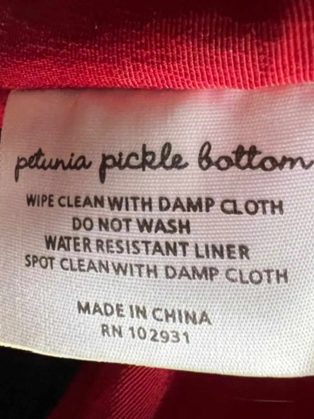 Petunia Pickle Bottom Diaper/Shoulder Bag.